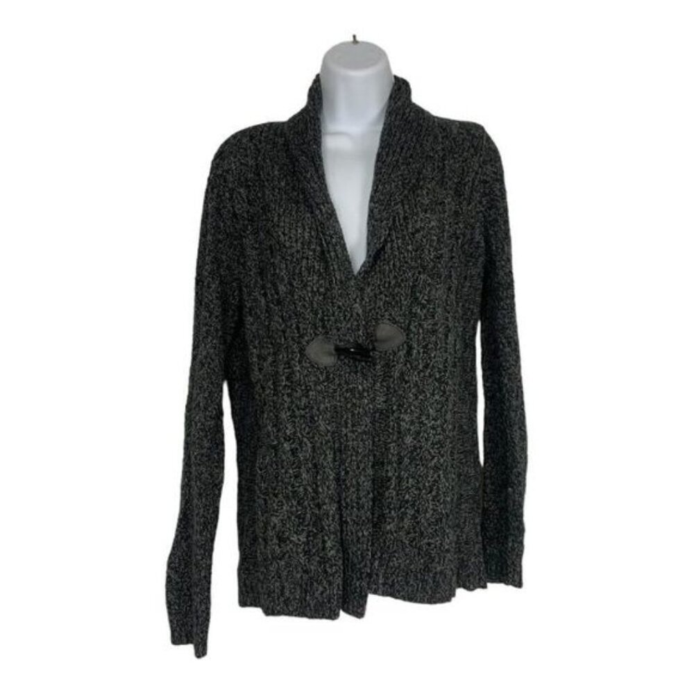 Debbie Morgan Womens Long Sleeved 1 button Cardigan Sweater Size Medium